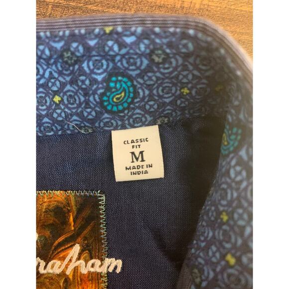 ROBERT GRAHAM Men’s Righteous 2 Long Sleeve Button Down Shirt / Size: M - Picture 4 of 10